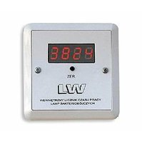 Externí počítadlo provozního času typ LW s akustickým alarmem a displejem