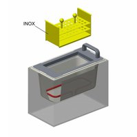 Stojan na zkumavky 32x10 mm., délka zkumavky 45-80 mm.