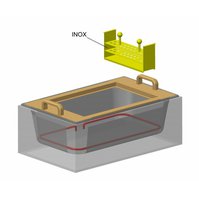 Stojan na zkumavky 18x10 mm., délka zkumavky 45-80 mm.